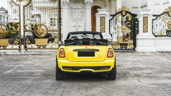 Mini Cooper S Cabrio Yellow