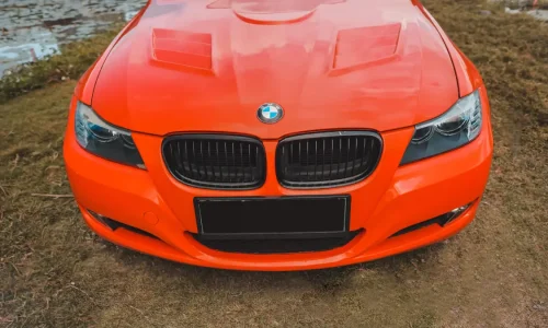 BMW 320i orange 6