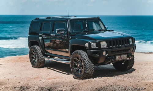 Hummer H3 Black 2