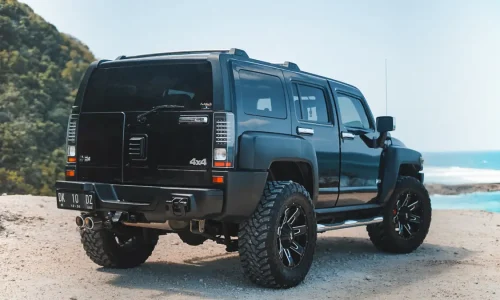 Hummer H3 Black 4