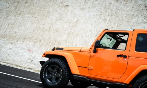 Jeep Wrangler Sahara Orange 6