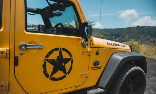 Jeep Wrangler Yellow