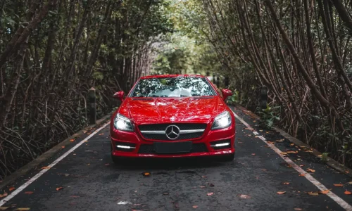 Mercedes Benz SLK 250 Red