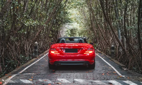 Mercedes Benz SLK 250 Red