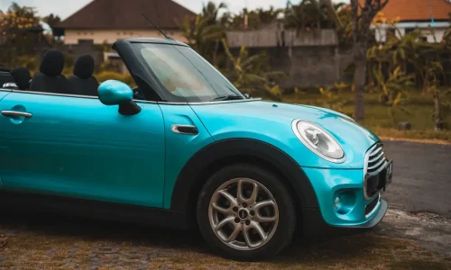 Mini Cooper Blue