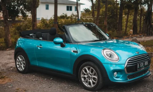 Mini Cooper Blue 5