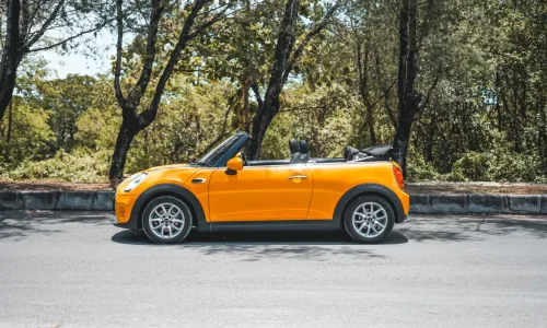 Mini Cooper Cabrio Orange