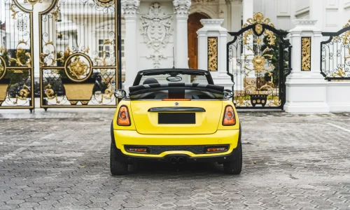 Mini Cooper S Cabrio Yellow