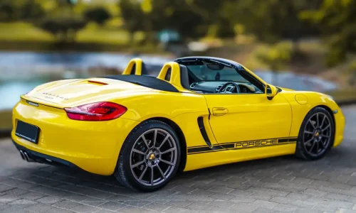 Porsche Boxter Yellow 4